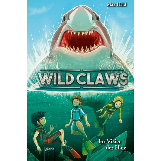 Arena Buch Wild Claws Band 3 - Im Visier der Haie