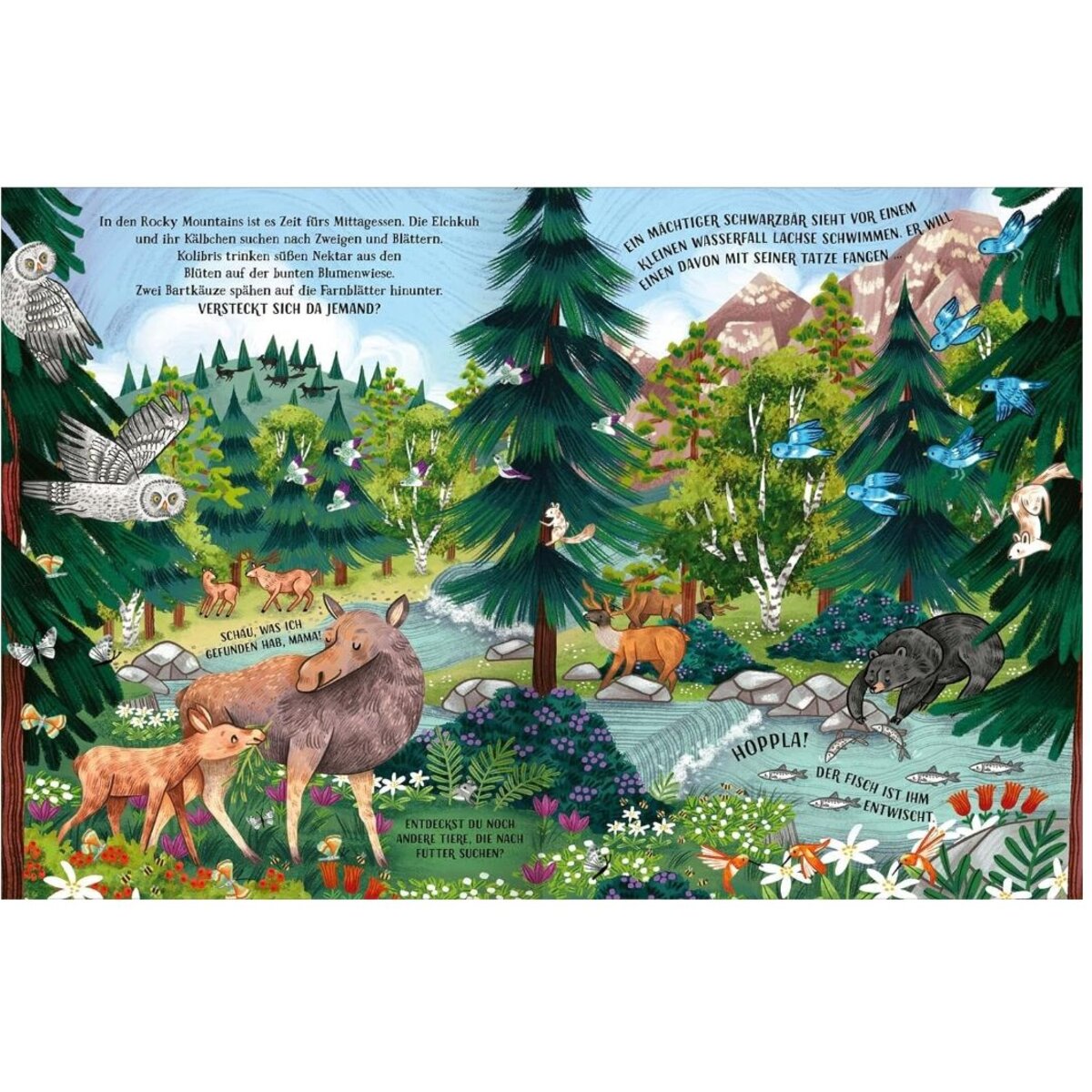 ars Edition Berge voller Wunder: Such- und Wimmelbilderbuch