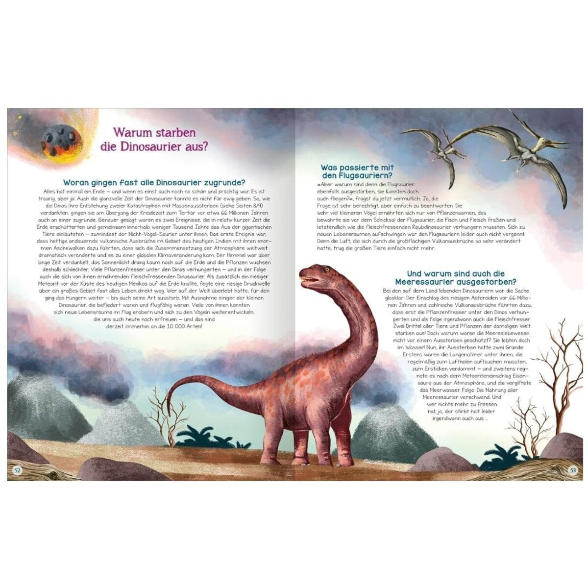 ars Edition Was willst du wissen? Das große Fragen- und Antwortenbuch – Dinosaurier