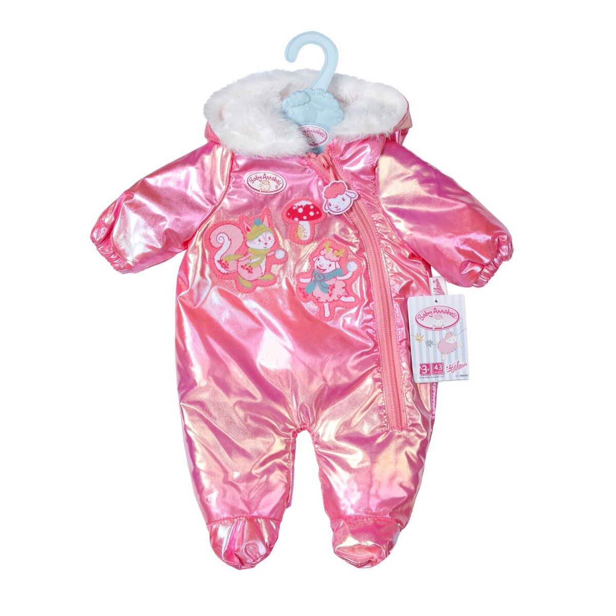 Baby Annabell® Winteranzug pink 43 cm