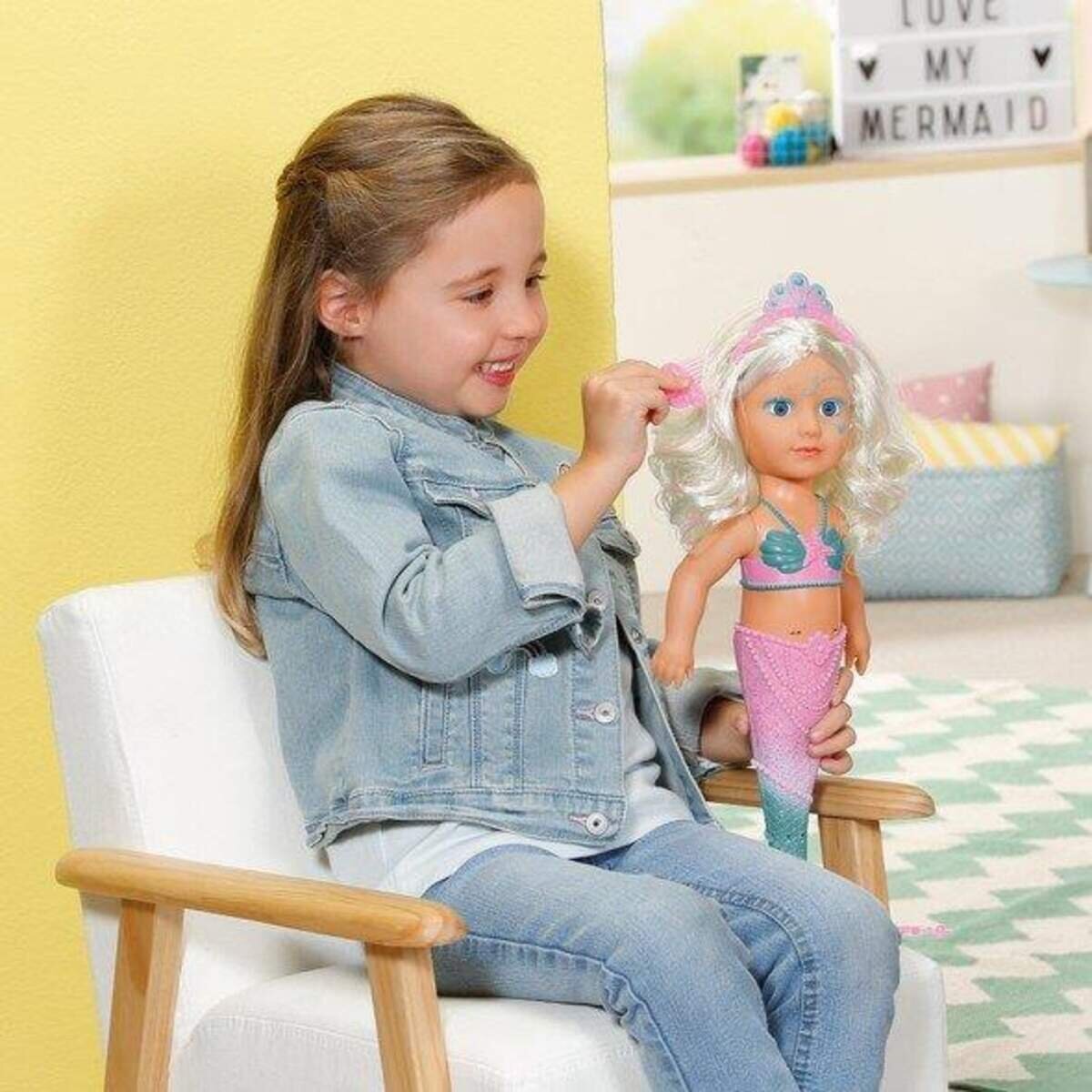 BABY born® Little Sister Meerjungfrau 46 cm