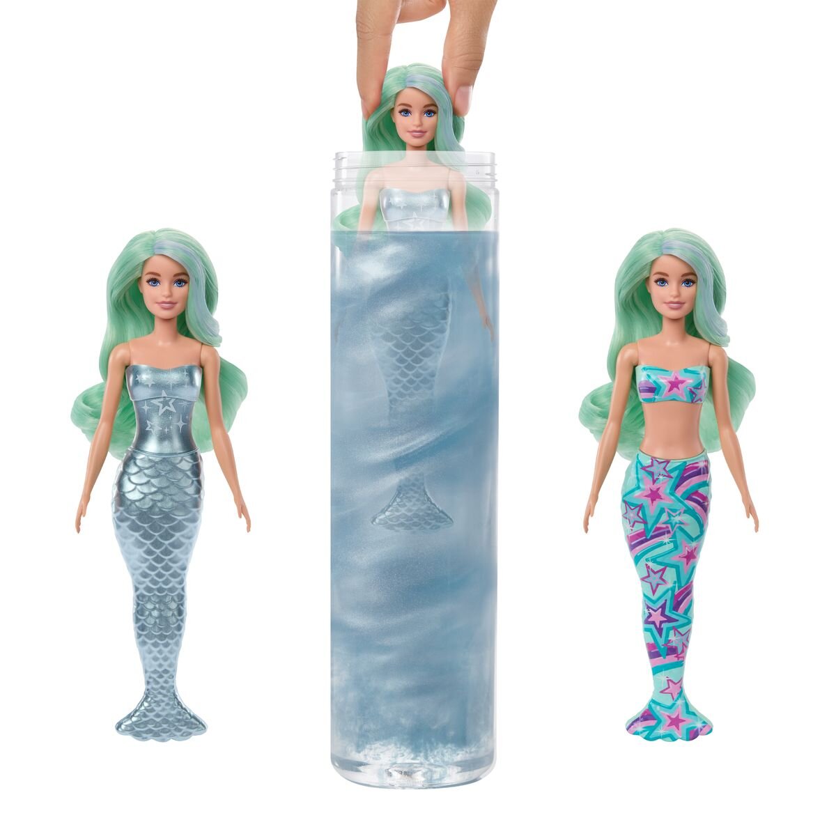 Barbie Color Reveal-Puppe Meerjungfrauen-Serie Sortiment
