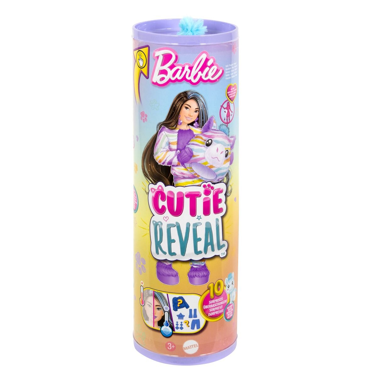 Barbie Cutie Reveal Barbie Color Dream Series - Zebra
