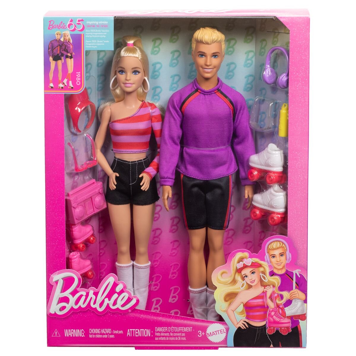 Barbie Ken & Barbie Fashionista Puppe 2PK - 65th Anniversary
