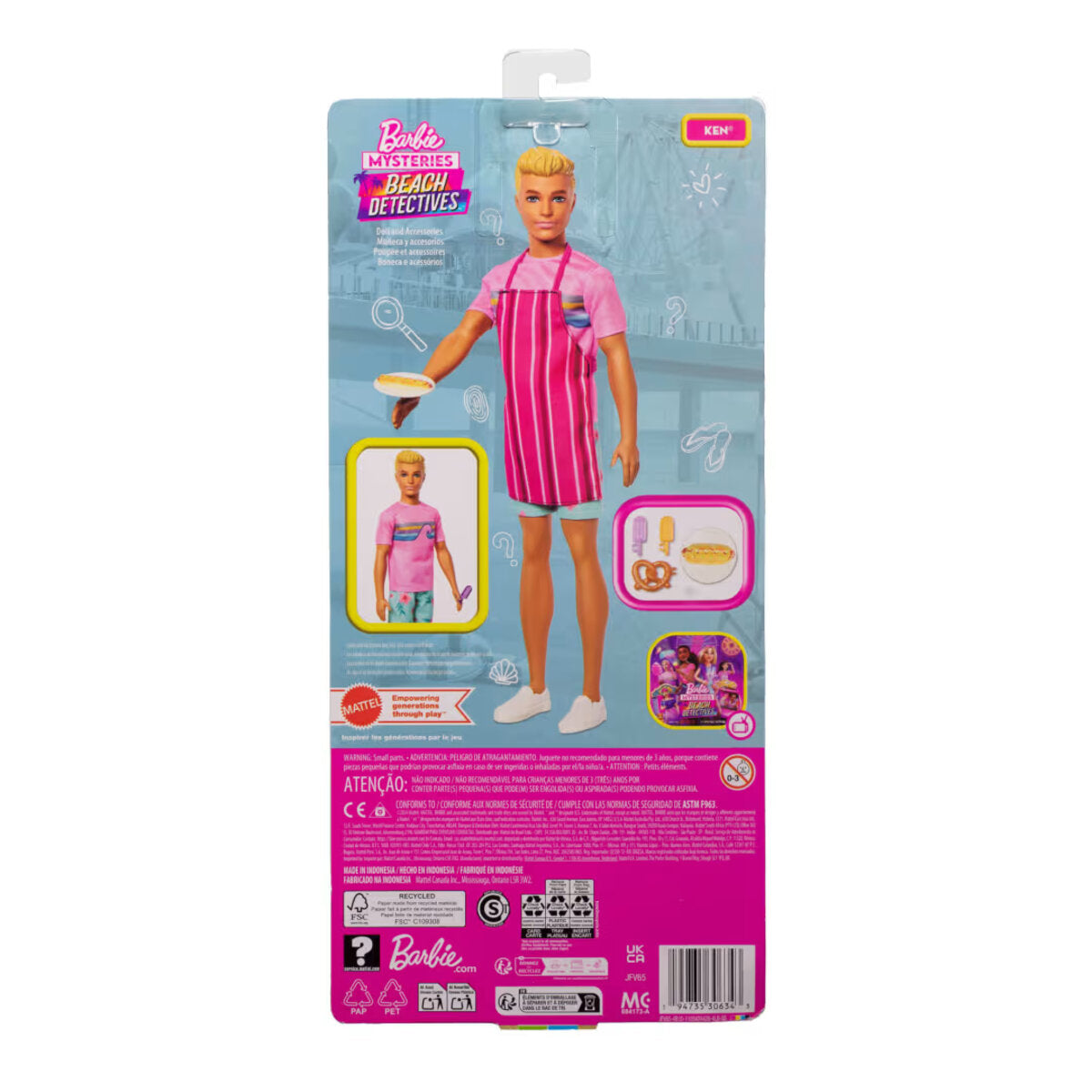 Barbie Ken & Piece Count