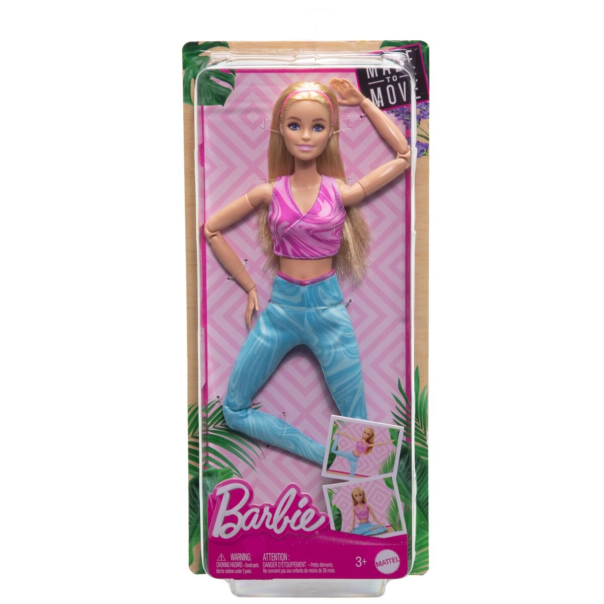 Barbie Made to Move Puppe Yoga