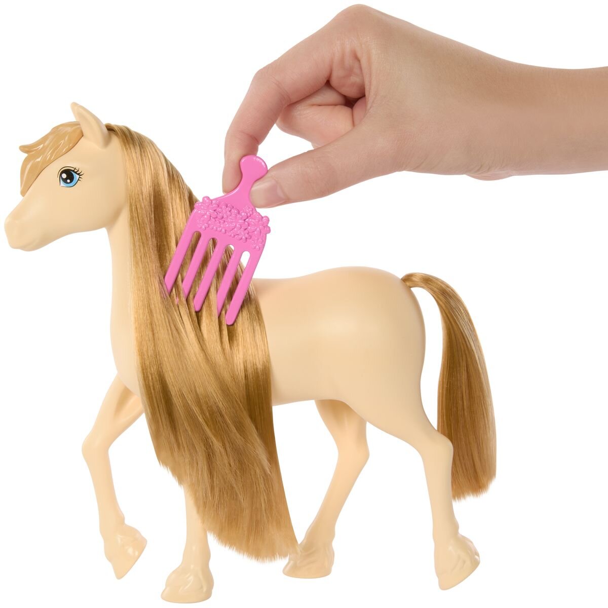 Barbie Mysteries: Das geheimnisvolle Pferdeabenteuer“ Spielzeugpony und Zubehör, 1 Stück, 2-fach sortiert