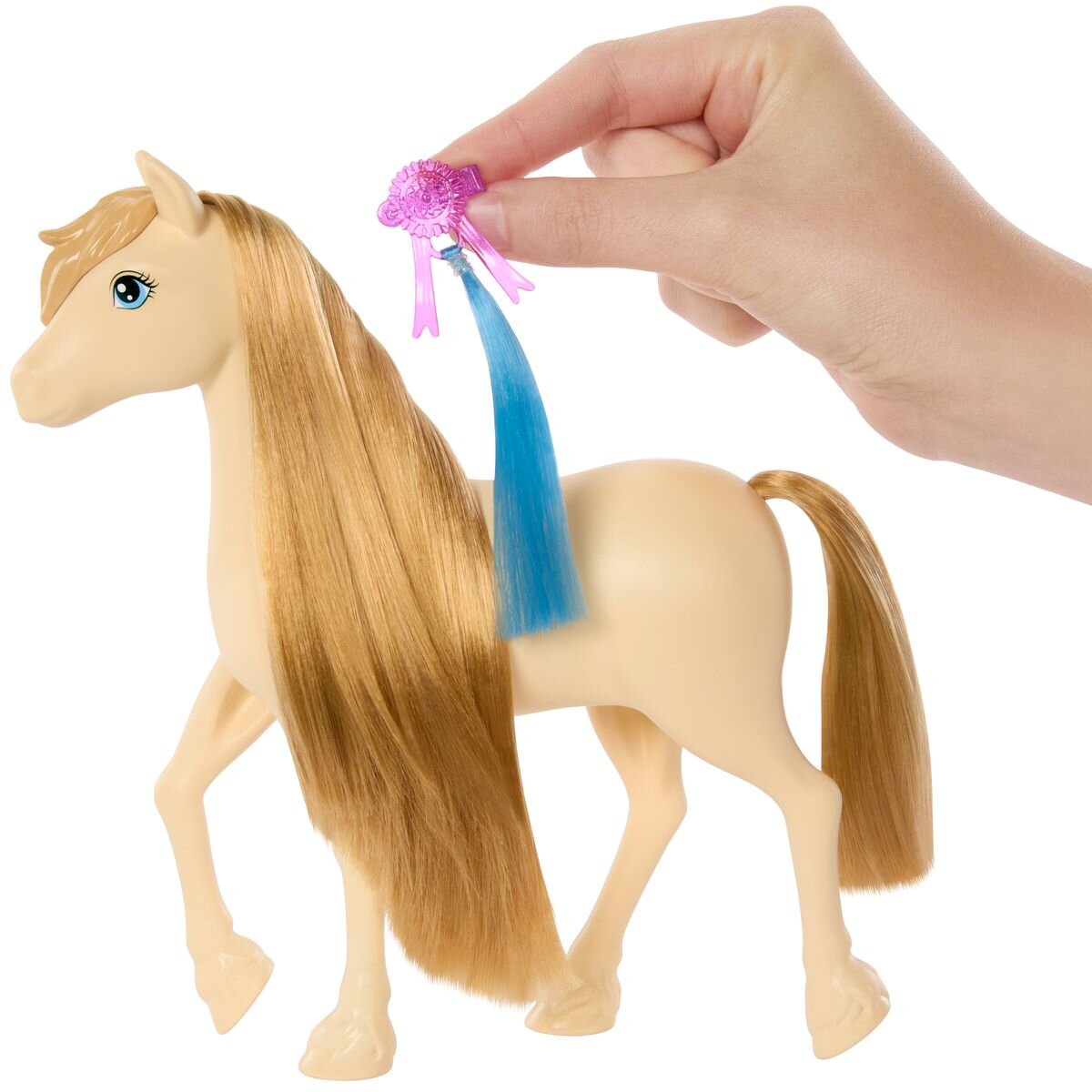 Barbie Mysteries: Das geheimnisvolle Pferdeabenteuer“ Spielzeugpony und Zubehör, 1 Stück, 2-fach sortiert