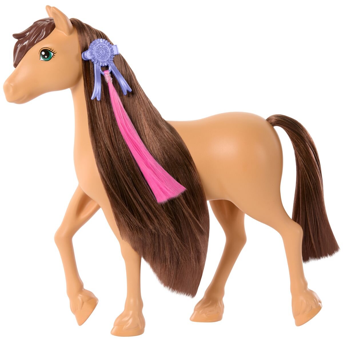 Barbie Mysteries: Das geheimnisvolle Pferdeabenteuer“ Spielzeugpony und Zubehör, 1 Stück, 2-fach sortiert
