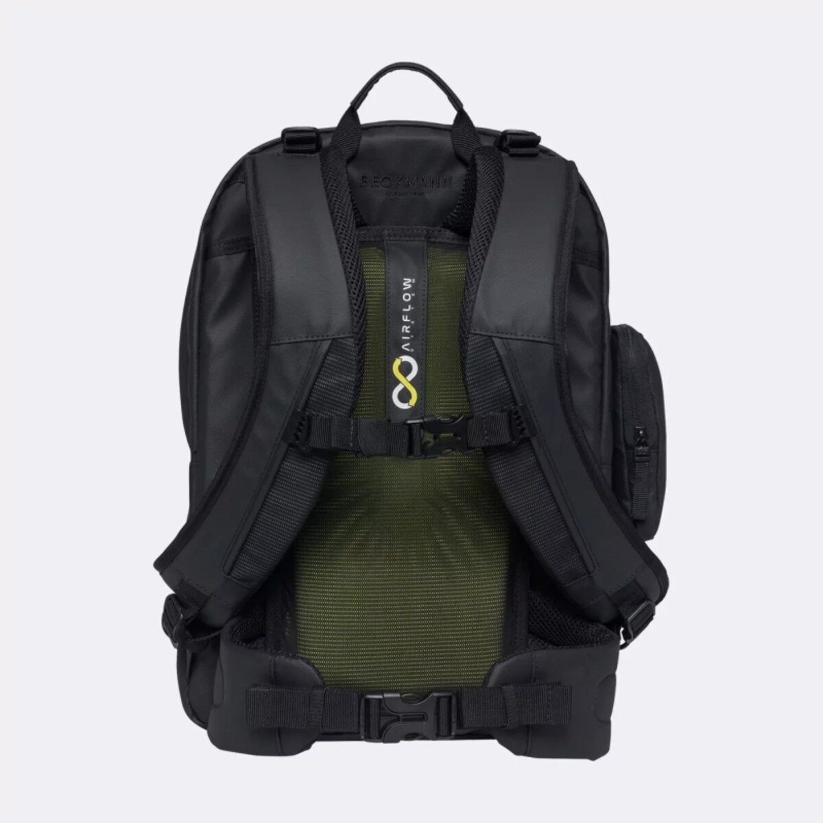 Beckmann Schulrucksack Sport Air Black Coated