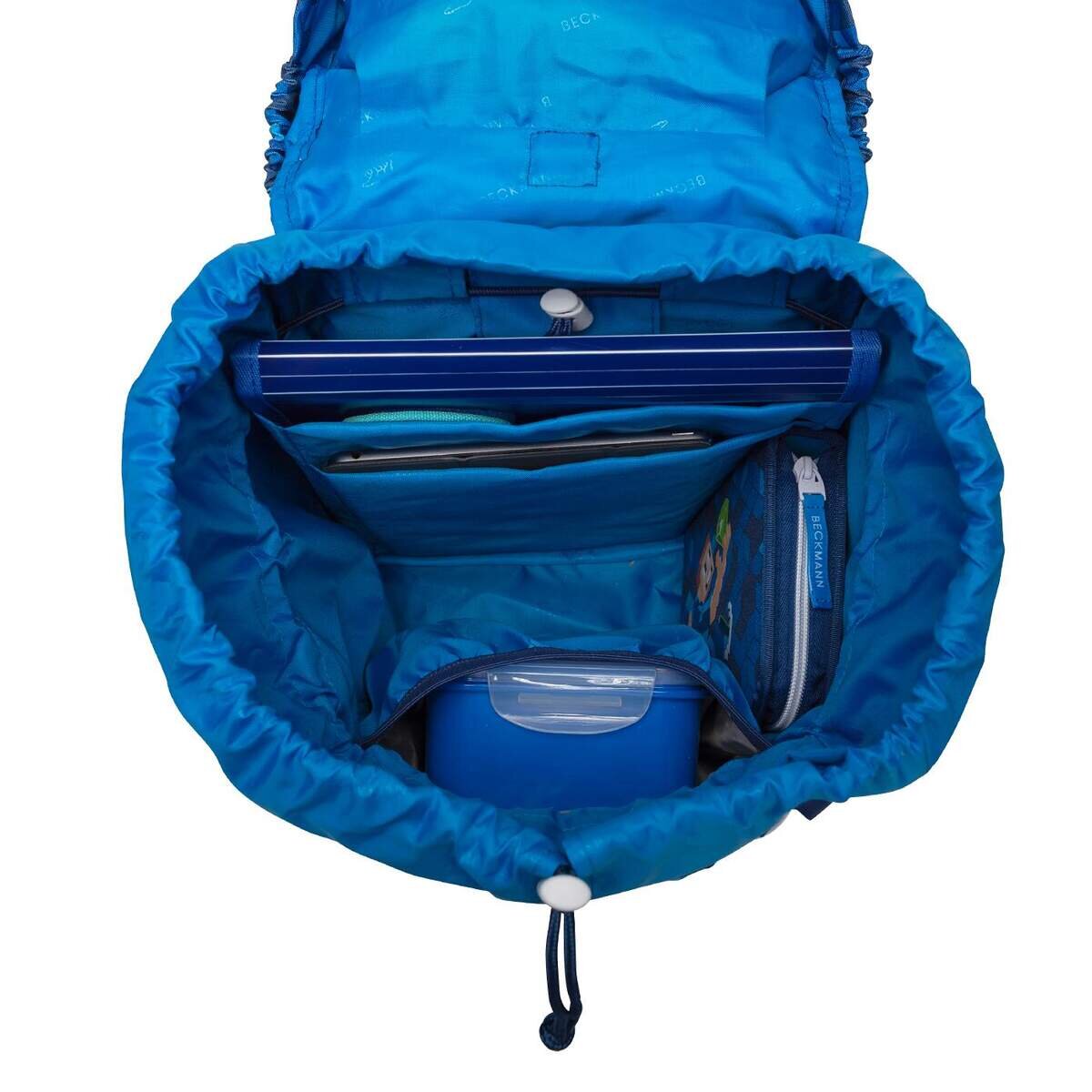 Beckmann Schulrucksackset Classic 22 Diamond Hunter, 4-teilig