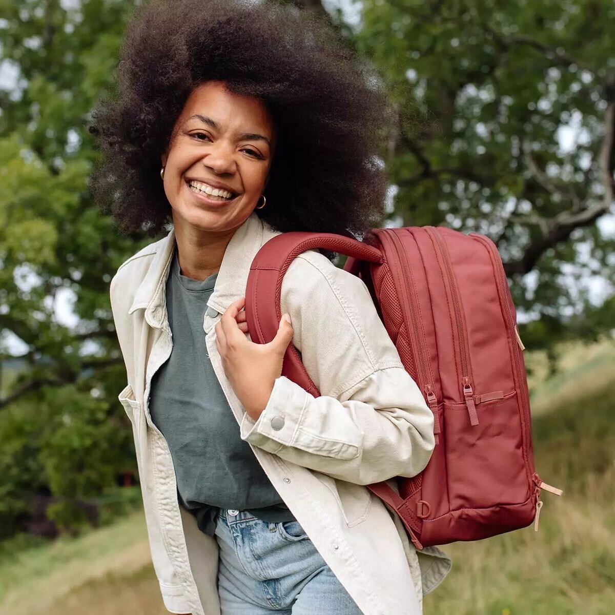 Beckmann Rucksack Urban, Autumn Red
