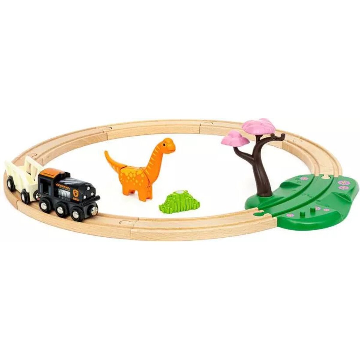 BRIO Dinosaurier Bahn Set