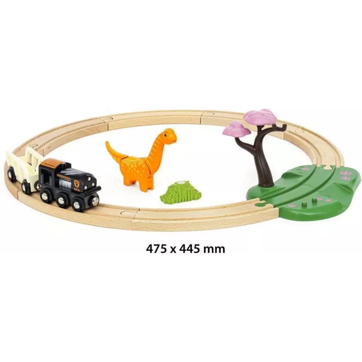 BRIO Dinosaurier Bahn Set