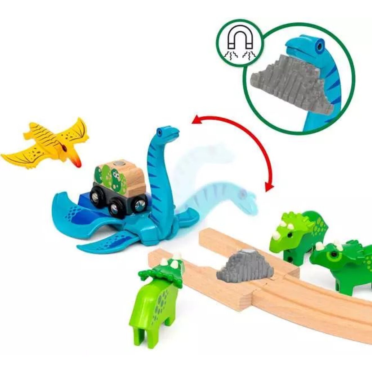 BRIO Dinosaurier Deluxe Set