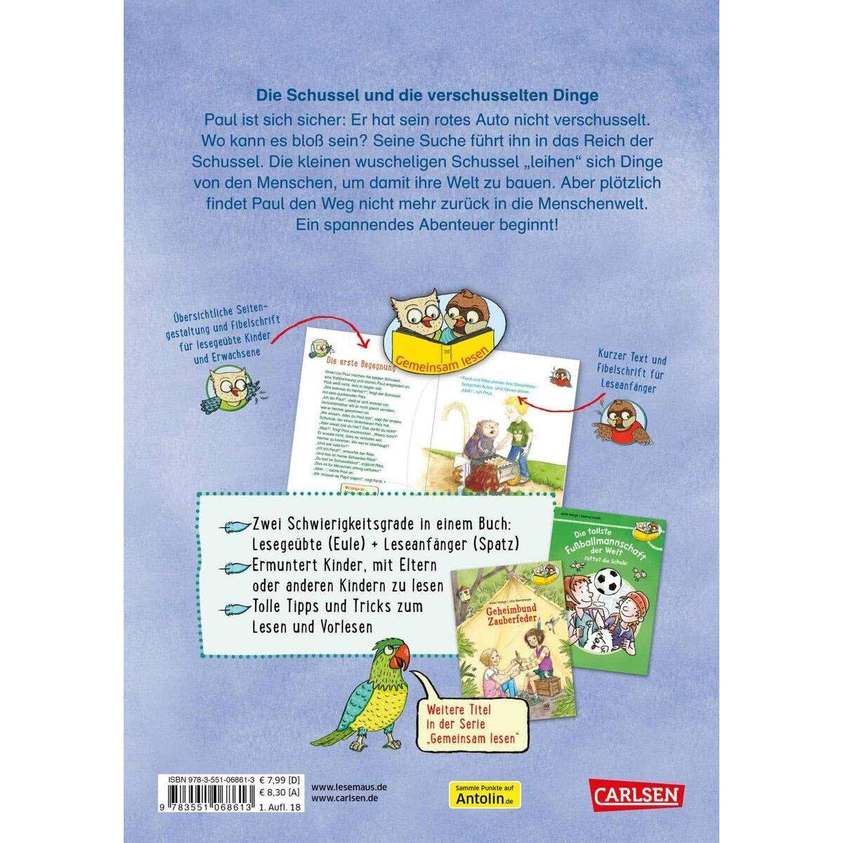 Carlsen Verlag Die Schussel und die verschusselten Dinge