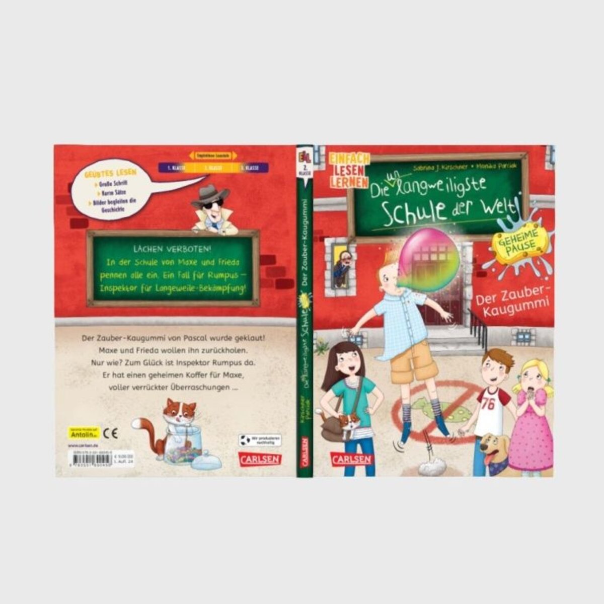 Carlsen Verlag Die unlangweiligste Schule der Welt. Geheime Pause 1: Der Zauber-Kaugummi