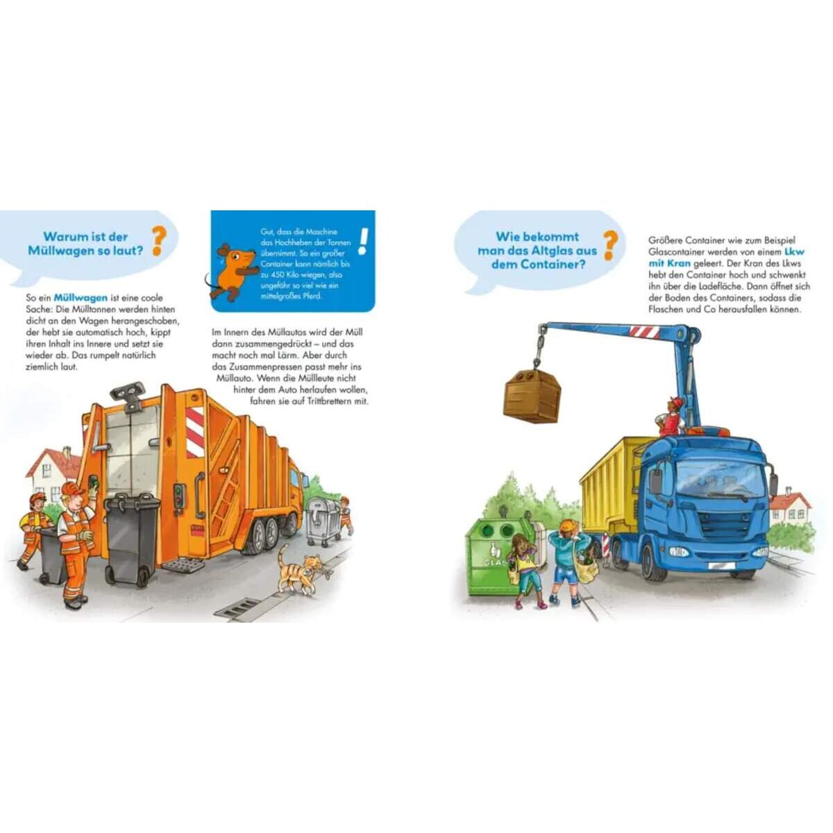 Carlsen Verlag Frag doch mal ... die Maus: Traktor, Bagger und Co. von Petra Klose, Dennis Mertz