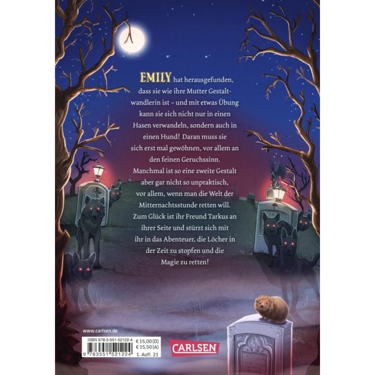 Carlsen Verlag Mitternachtsstunde 2: Emily und der löchrige Zeitzauber