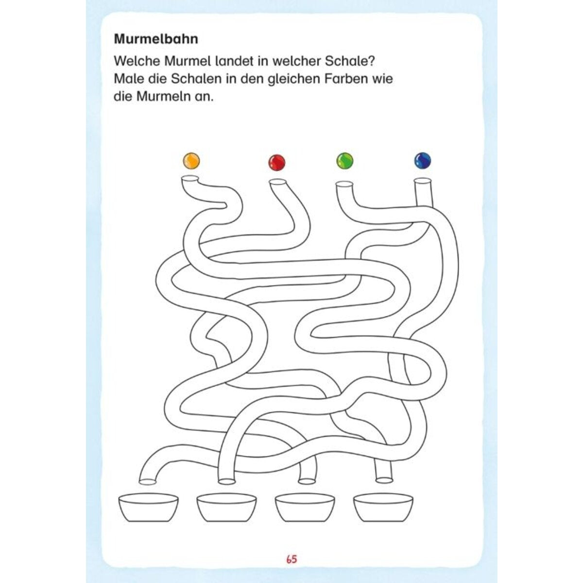Carlsen Verlag Schlau für die Schule: Mein bunter Motorik-Block