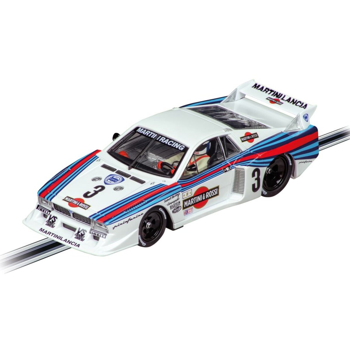 Carrera Digital 132 - Lancia Beta Montecarlo Turbo "Lancia Martini Racing, No.3", Daytona 1981
