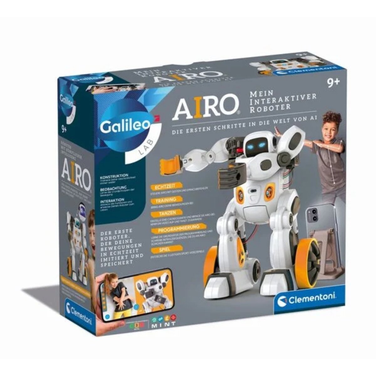 Clementoni - Galileo Robotics - AIRO - Artificial Intelligence Roboter