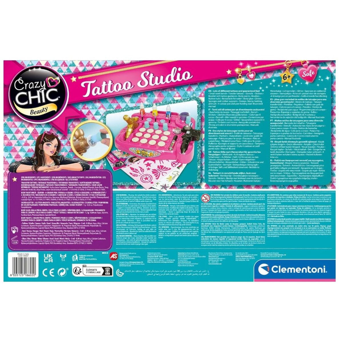 Clementoni Crazy Chi Tattoo Studio
