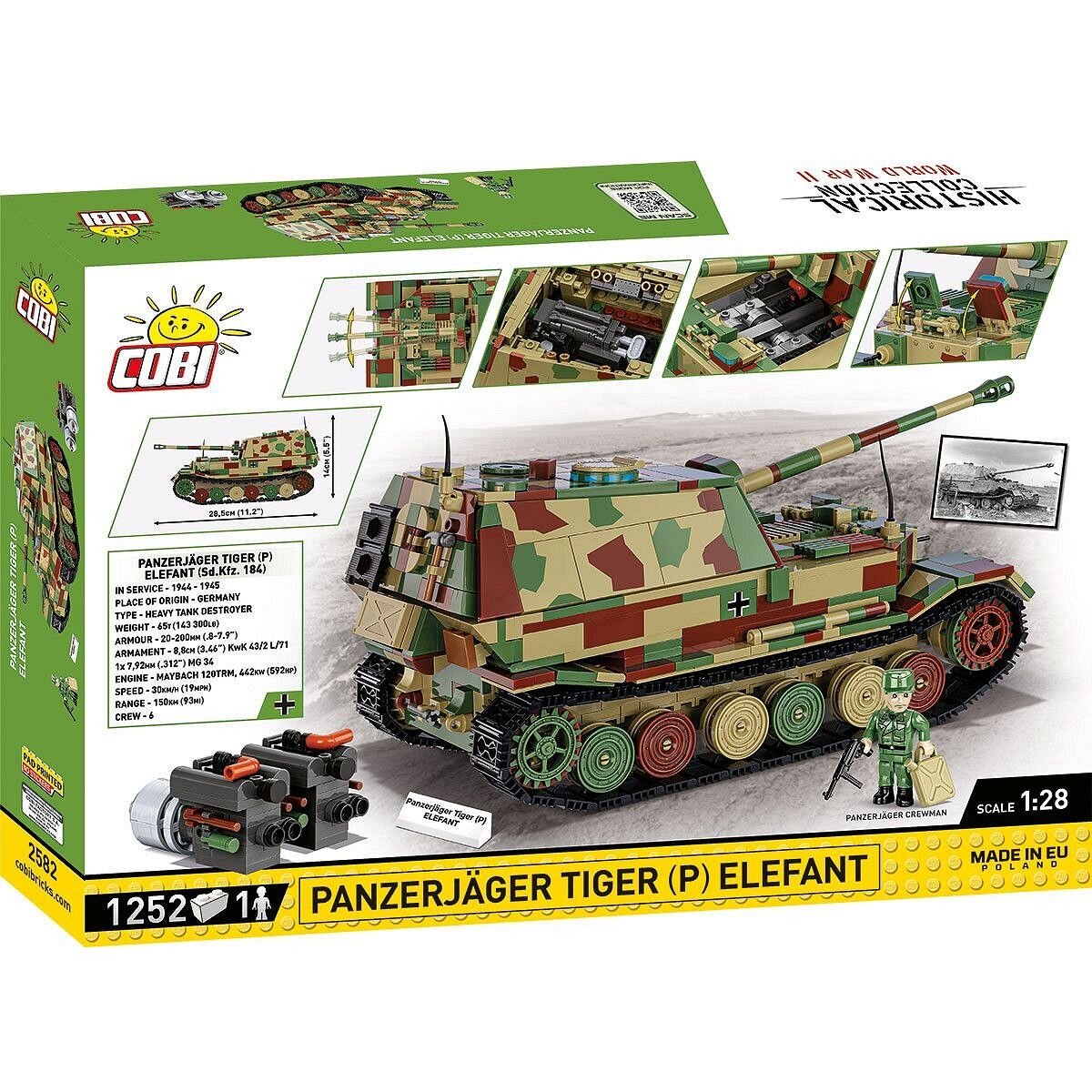 Cobi 2582 Panzerjäger Tiger (P) Elefant