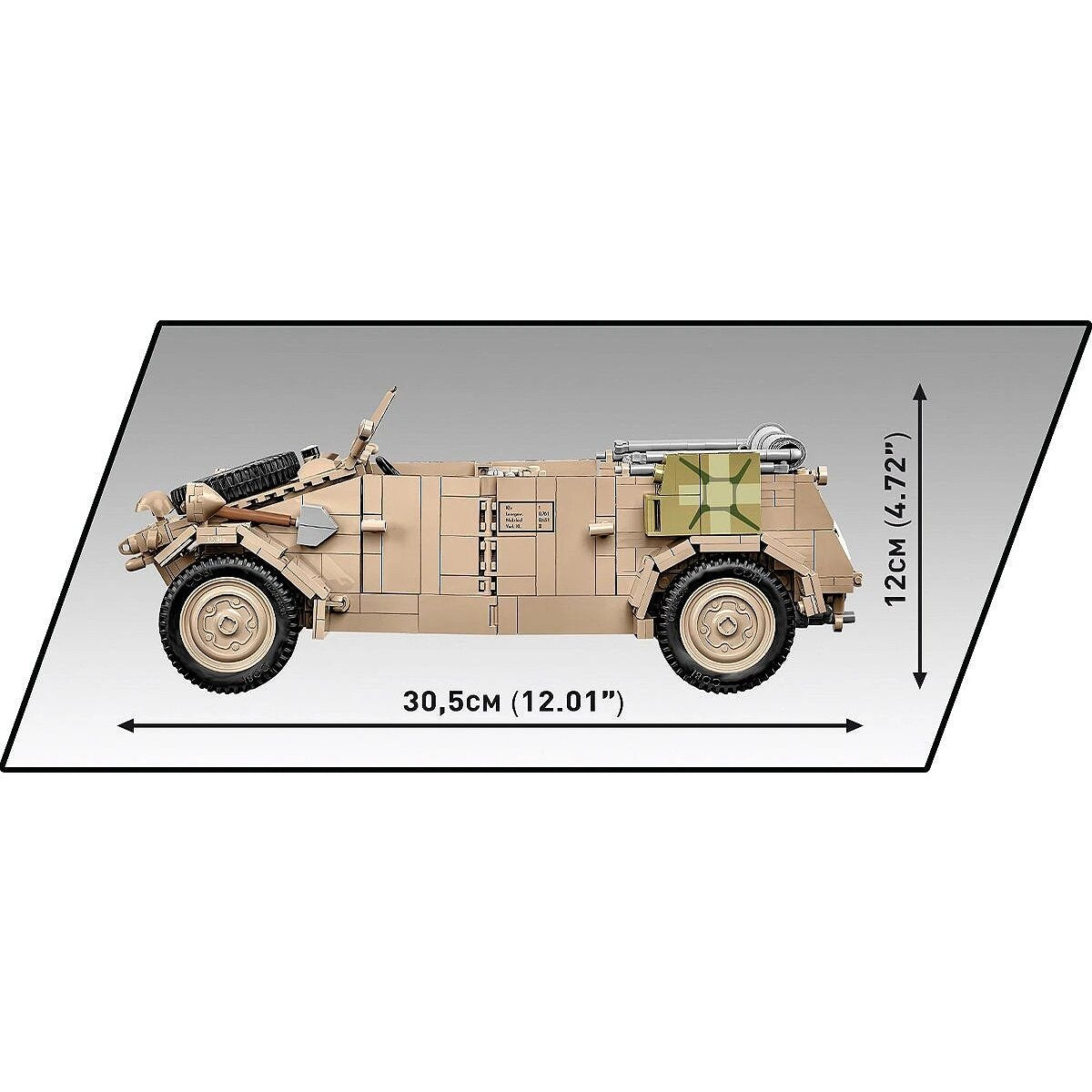 Cobi 2802 Kübelwagen (PKW Typ 82) - Executive Edition, 1:12