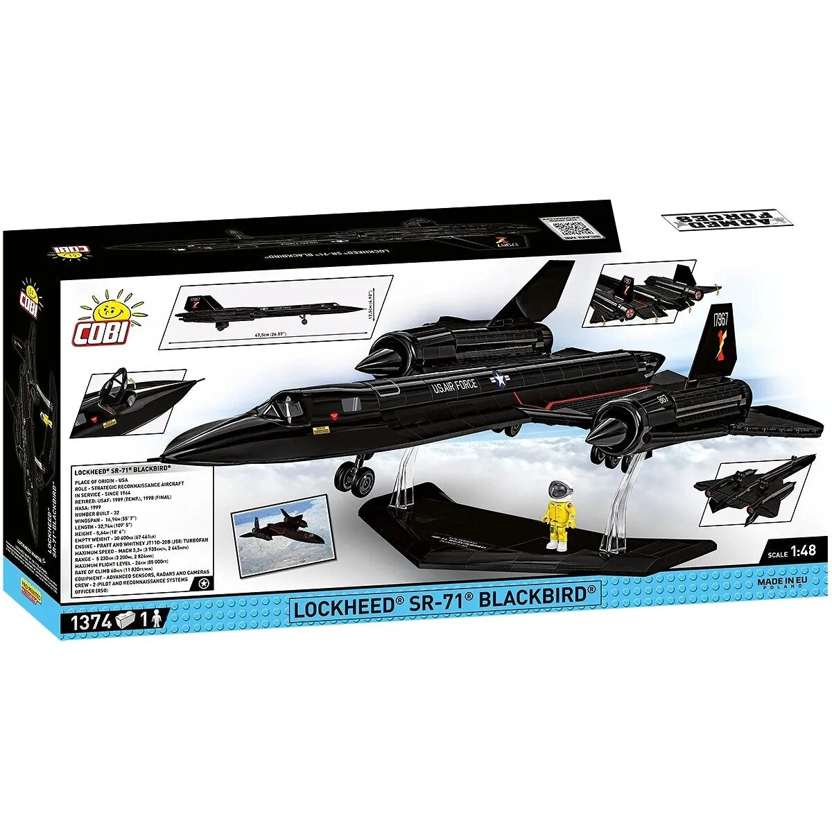 Cobi 5891 Lockheed SR-71 Blackbird