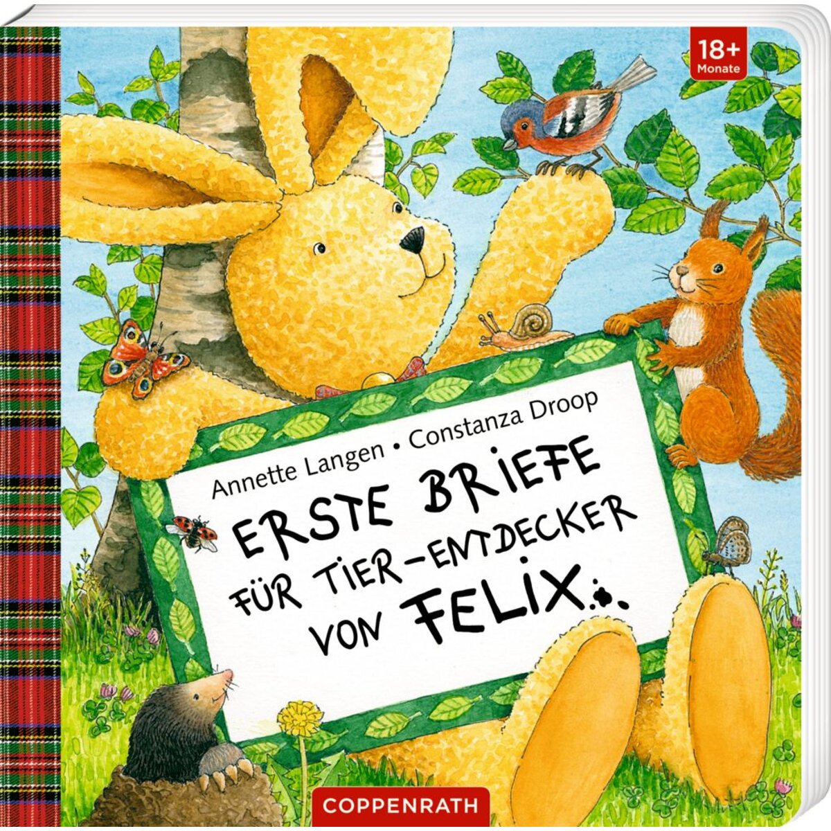 Coppenrath Verlag Erste Briefe für Tier-Entdecker von Felix (Pappbilderbuch)