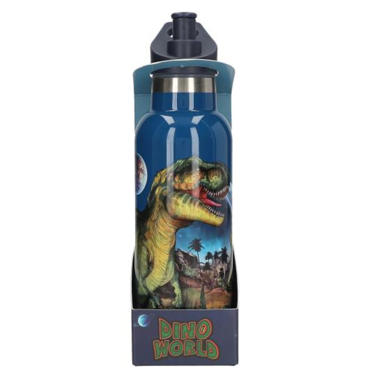 Depesche Dino World Trinkflasche Edelstahl GALAXY