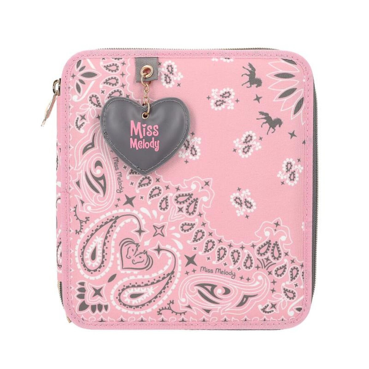 Depesche Miss Melody 2-Fach Federtasche mit Anhänger BANDANA