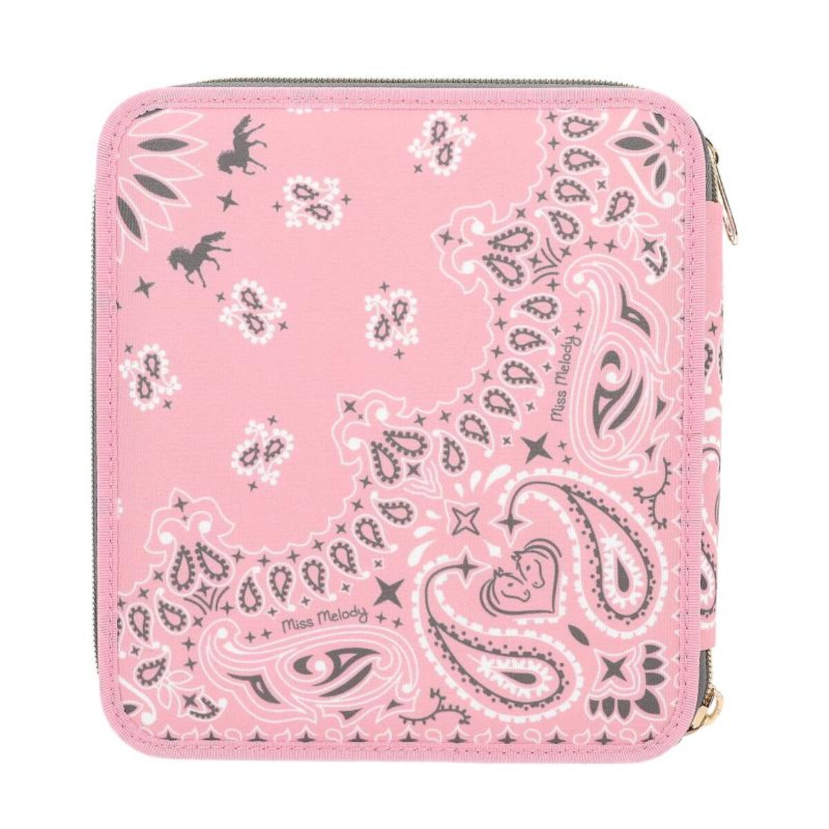 Depesche Miss Melody 2-Fach Federtasche mit Anhänger BANDANA