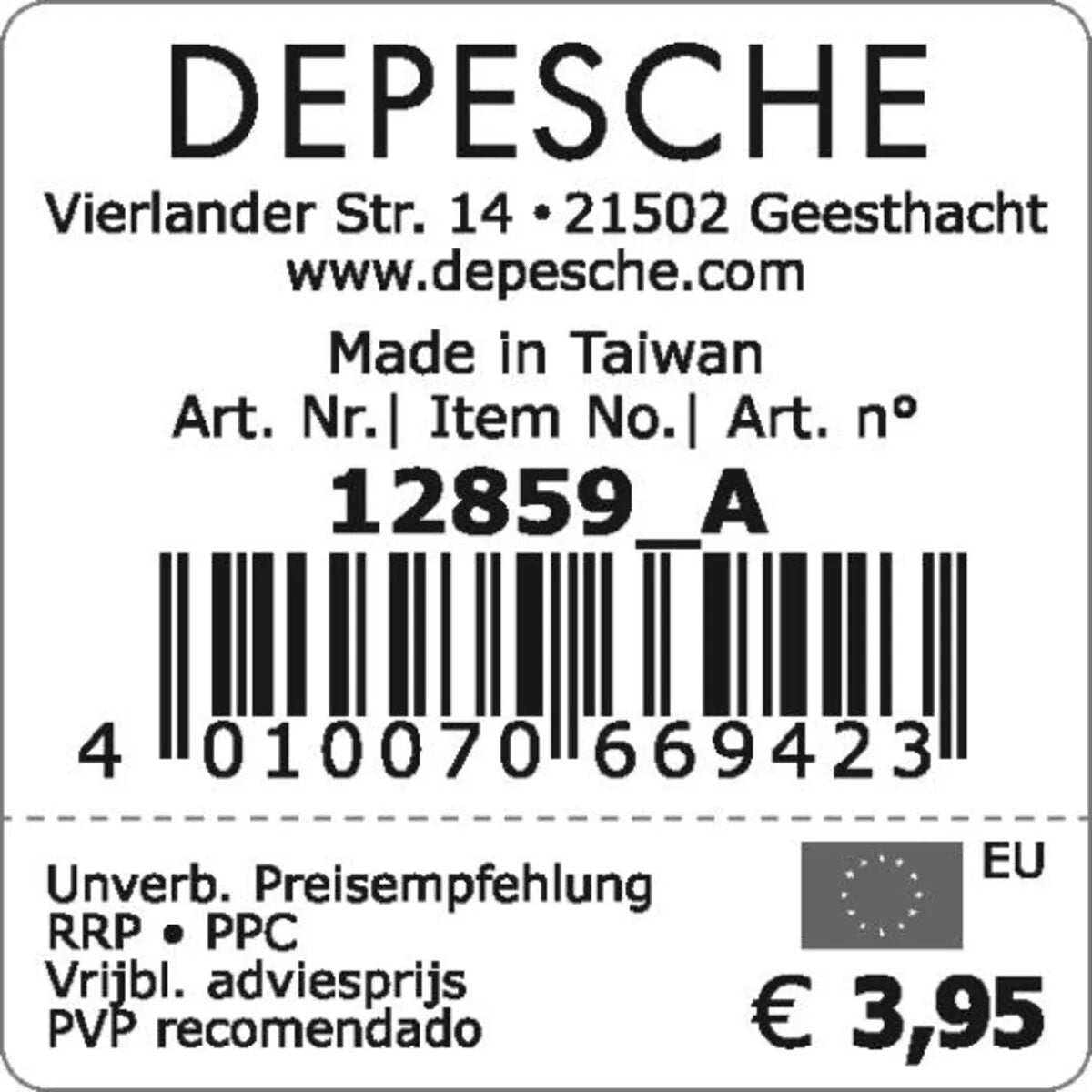 Depesche Miss Melody Bleistift mit Pferde-Topper, sortiert