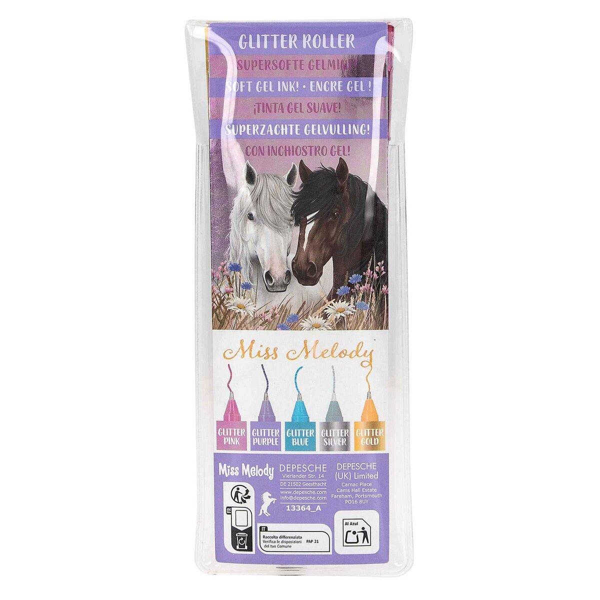 Depesche Miss Melody Glitter Gel Roller