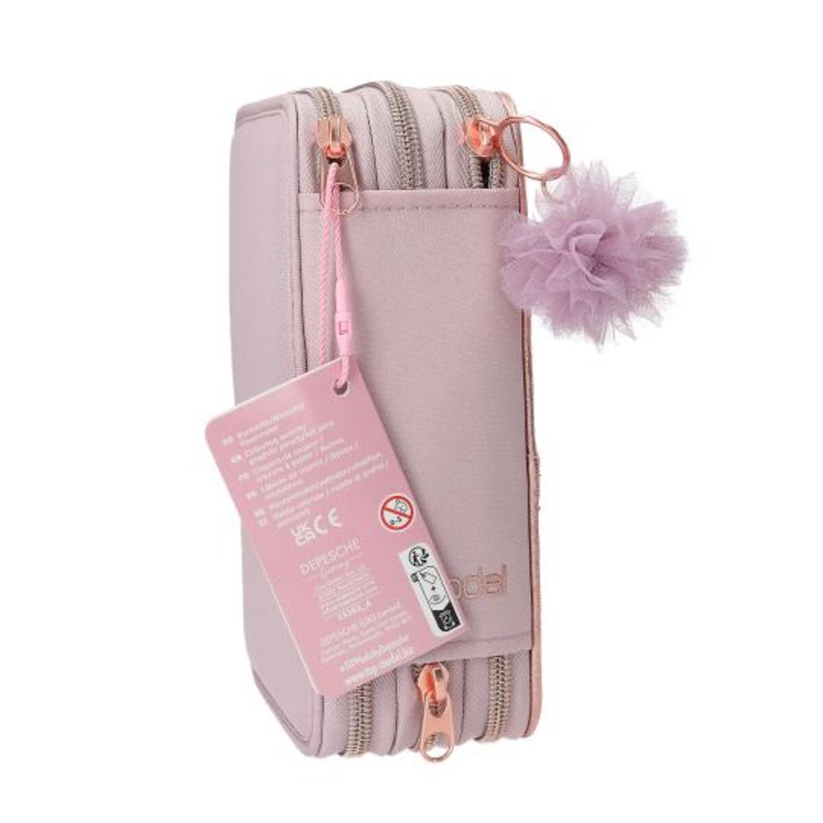 Depesche TOPModel 3-Fach Federtasche VIVA VIOLET