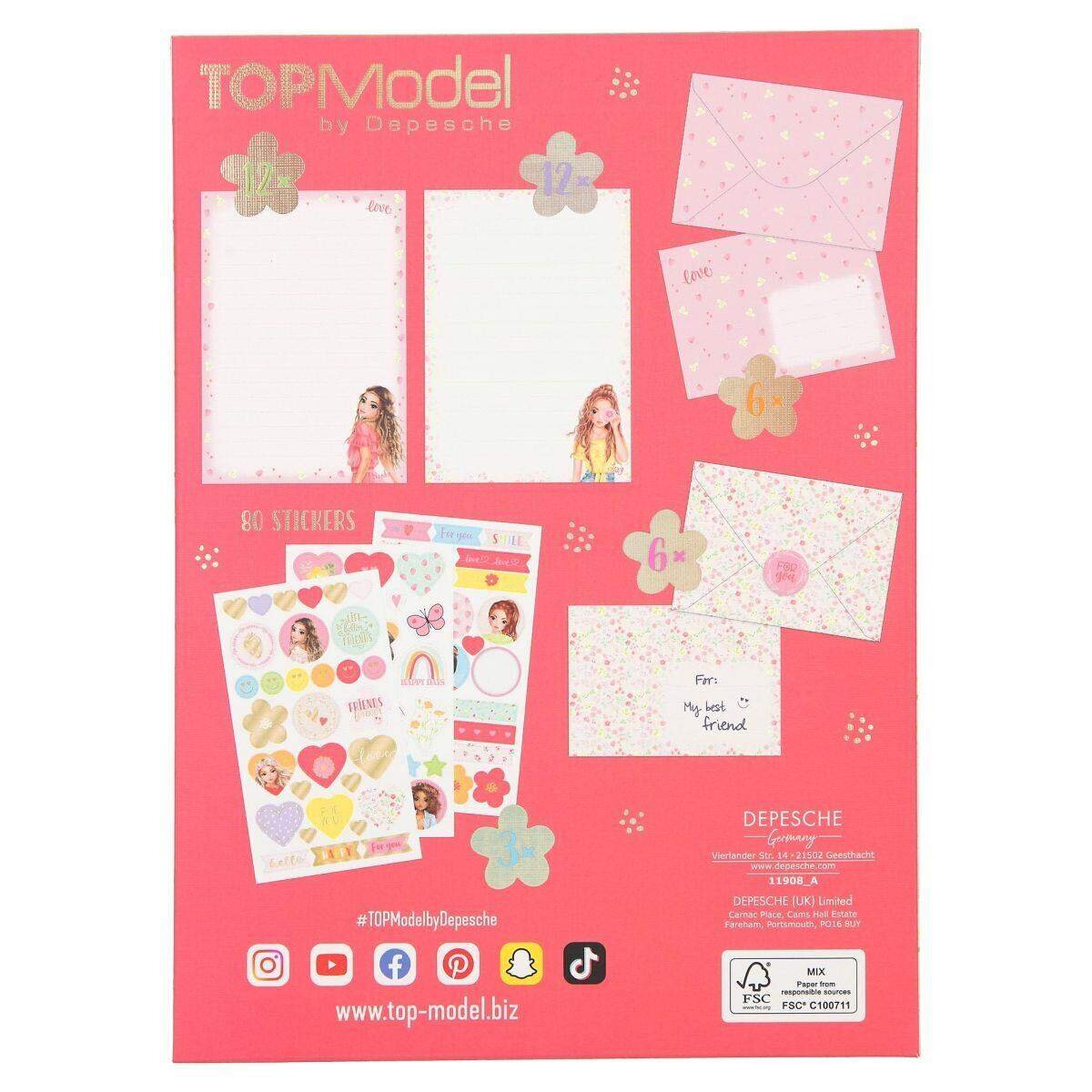 Depesche TOPModel Briefpapier FLOWER BERRY