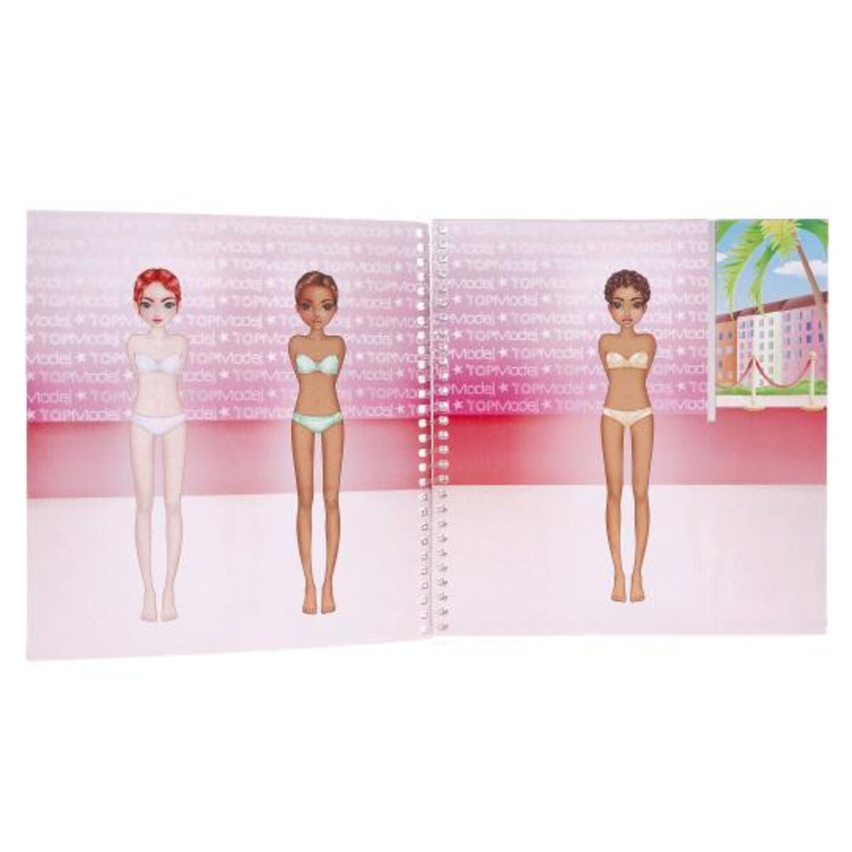 Depesche TOPModel Dress Me Up Stickerbuch Party