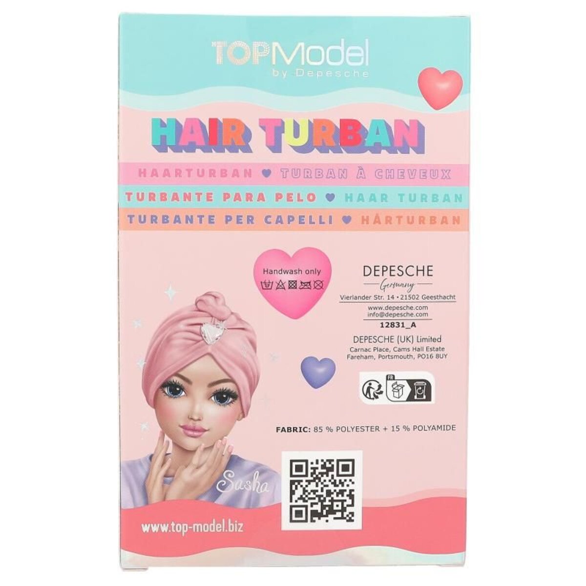 Depesche TOPModel Haarturban BEAUTY and ME
