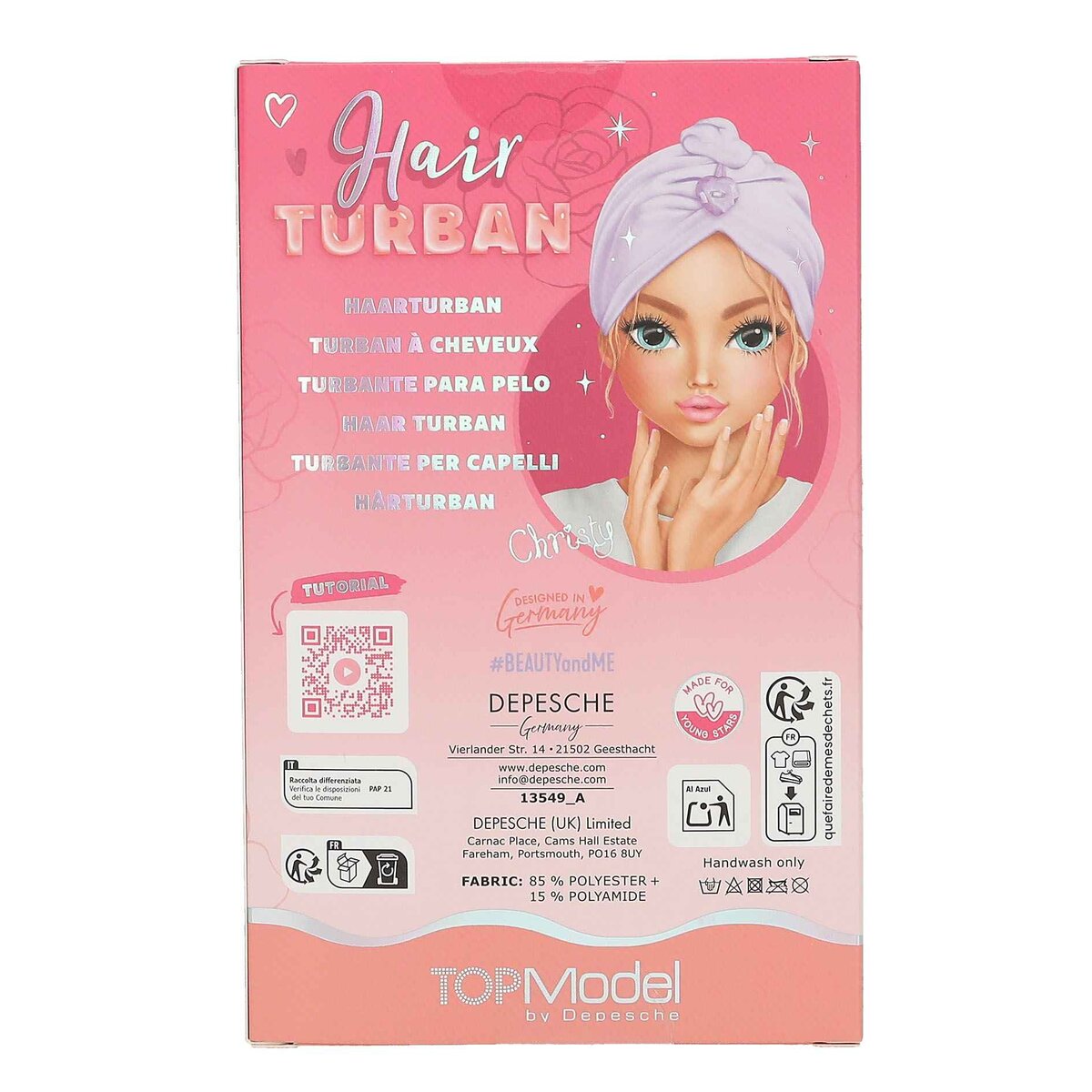 Depesche TOPModel Haarturban Beauty and Me