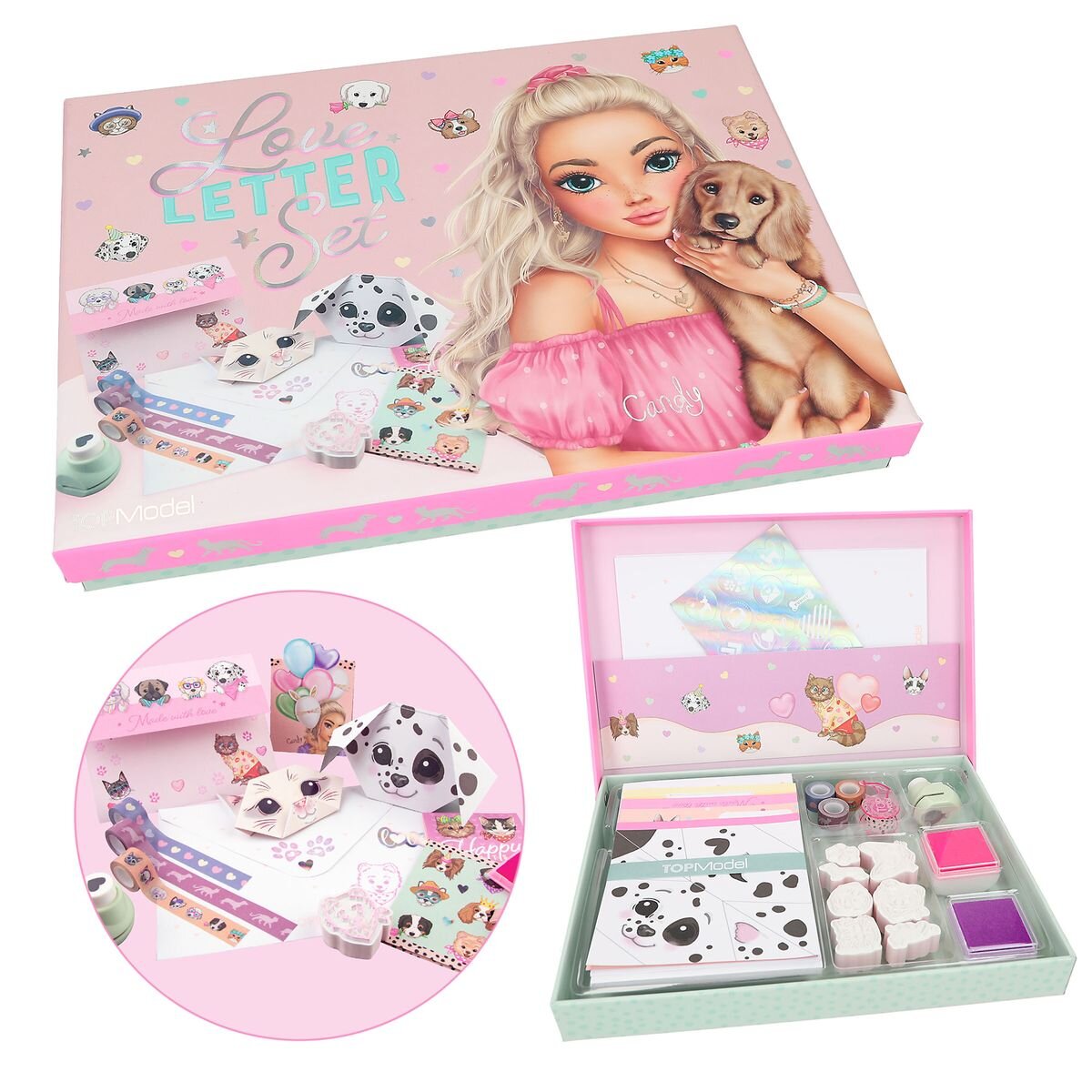 Depesche TOPModel Love Letterset KITTY and DOGGY
