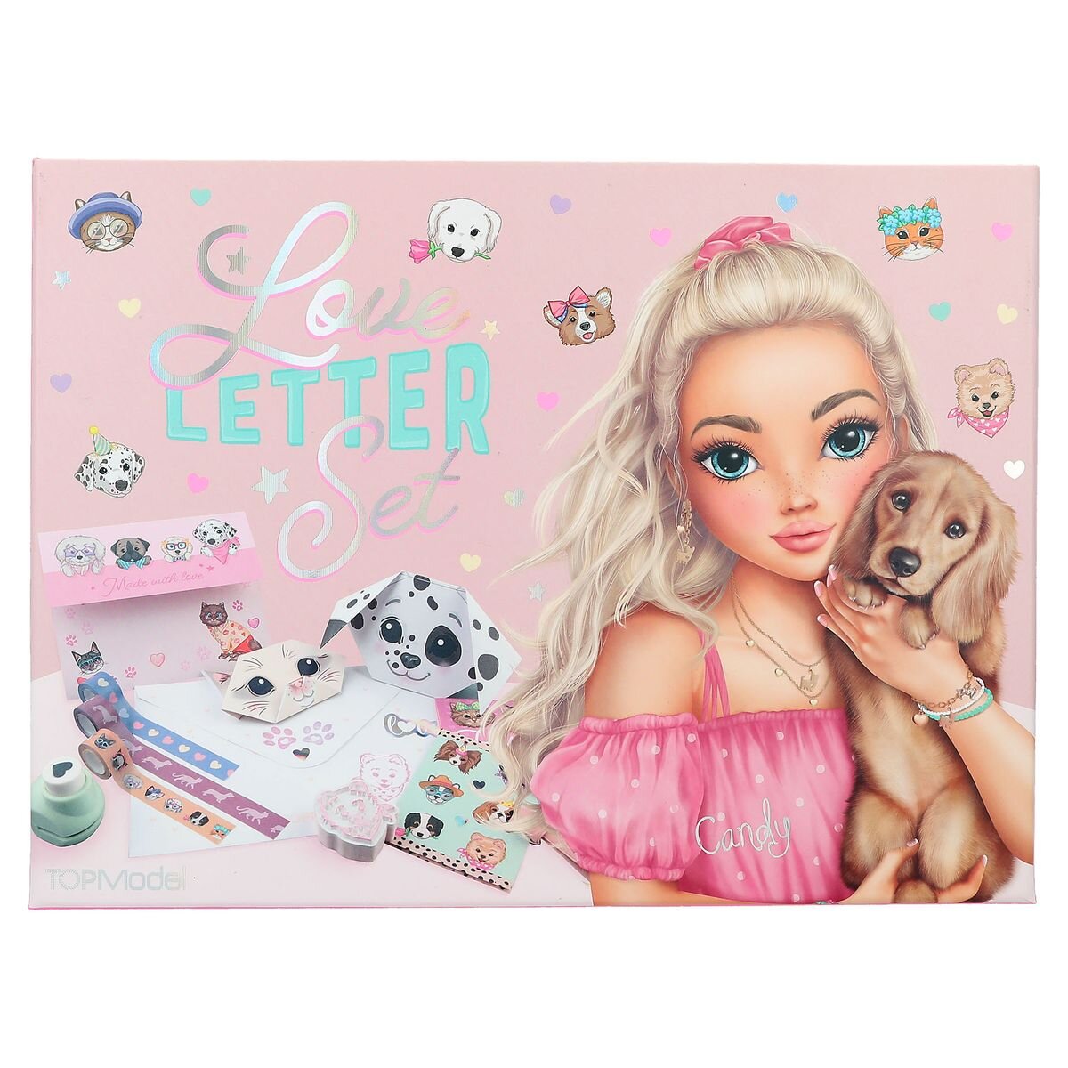Depesche TOPModel Love Letterset KITTY and DOGGY