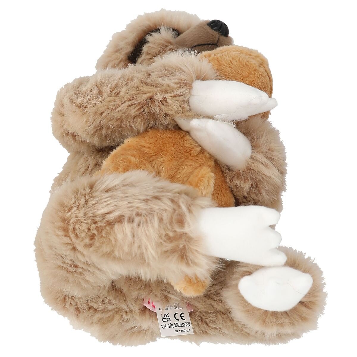 Depesche TOPModel Plüsch Faultier Mama mit Baby, 21 cm