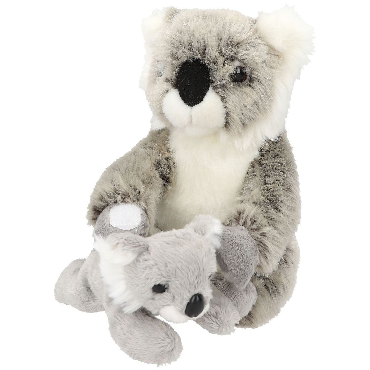 Depesche TOPModel Plüsch Koala Mama mit Baby WILD, 21 cm