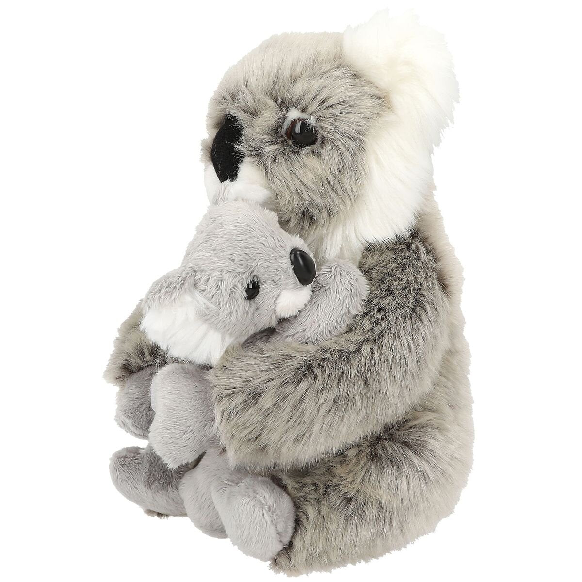 Depesche TOPModel Plüsch Koala Mama mit Baby WILD, 21 cm