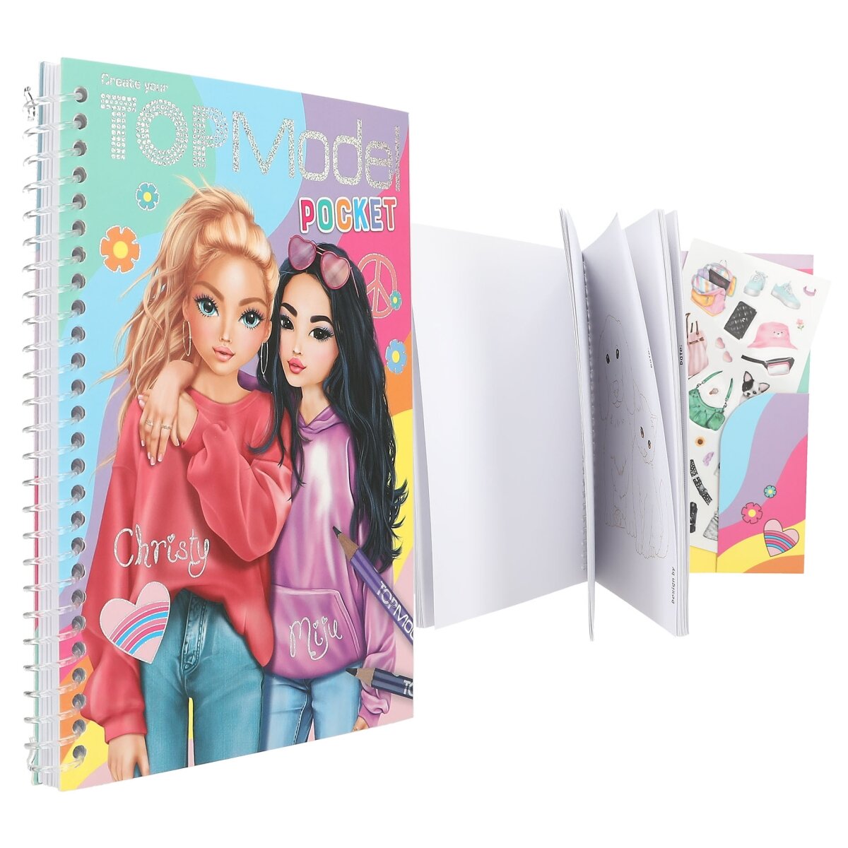 Depesche TOPModel Pocket Malbuch