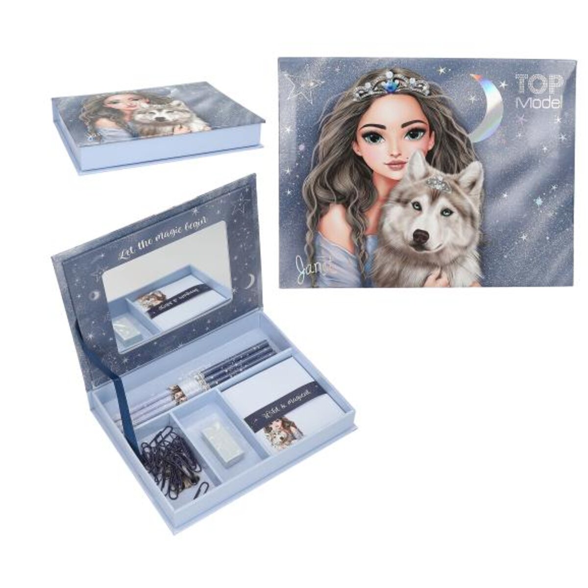 Depesche TOPModel Schreibwarenbox WOLF