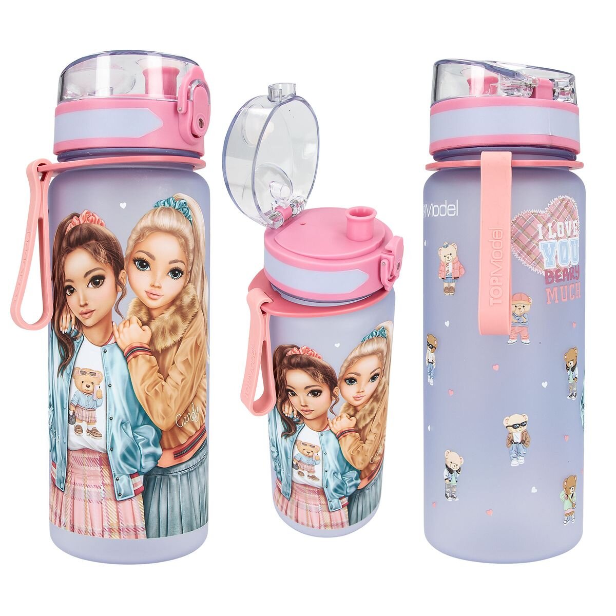 Depesche TOPModel Trinkflasche TEAM TEDDY WILD, 700 ml