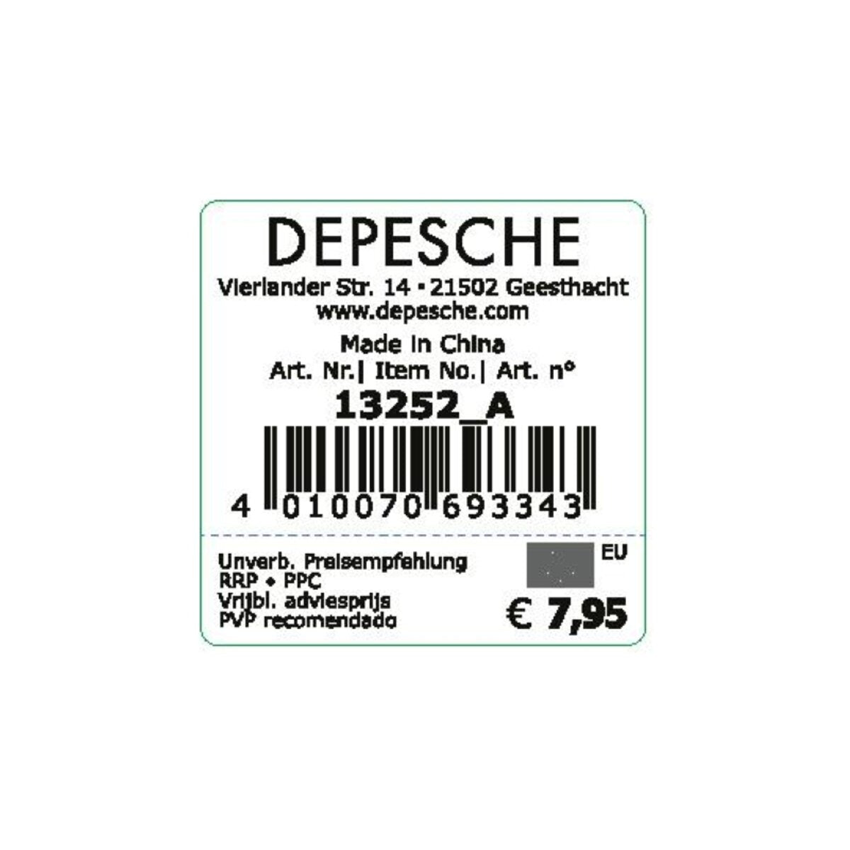 Depesche TOPModel Waschhandschuh & Gesichtsschwamm Set 2-teilig